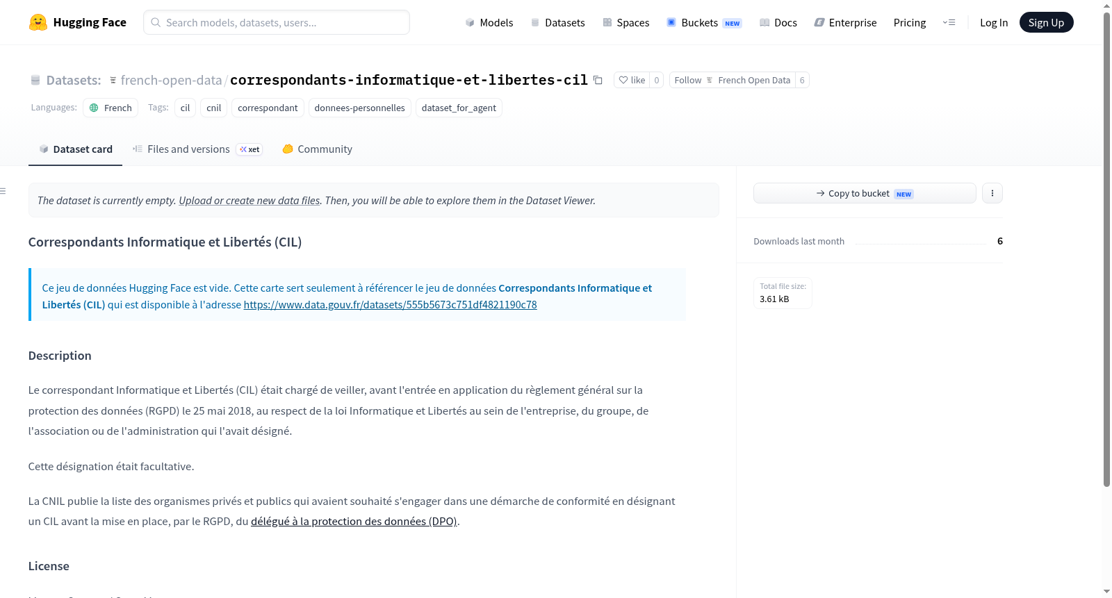 Data-Gouv-FR/correspondants-informatique-et-libertes-cil 数据集图片