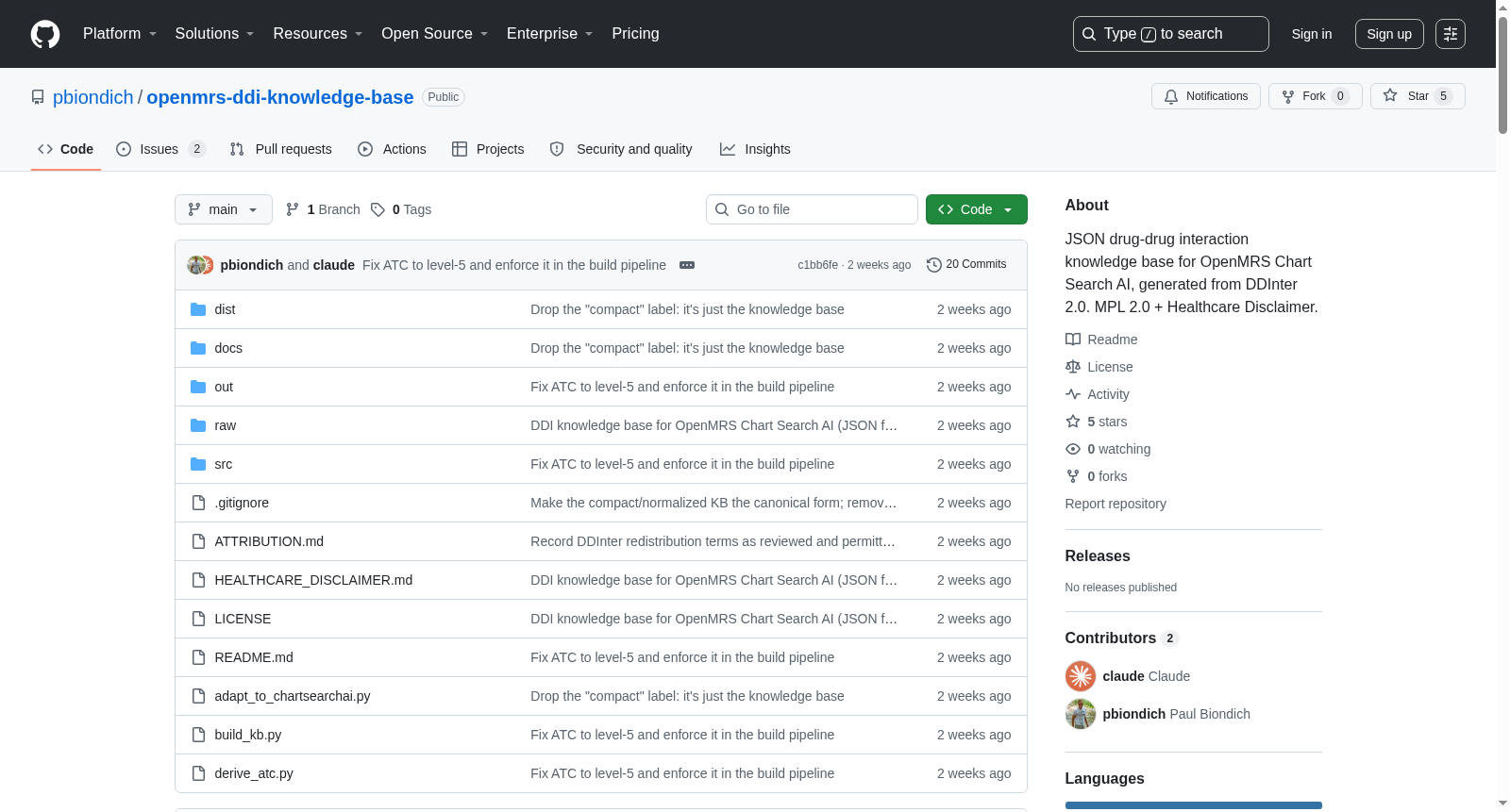 OpenMRS DDI Knowledge Base 数据集图片