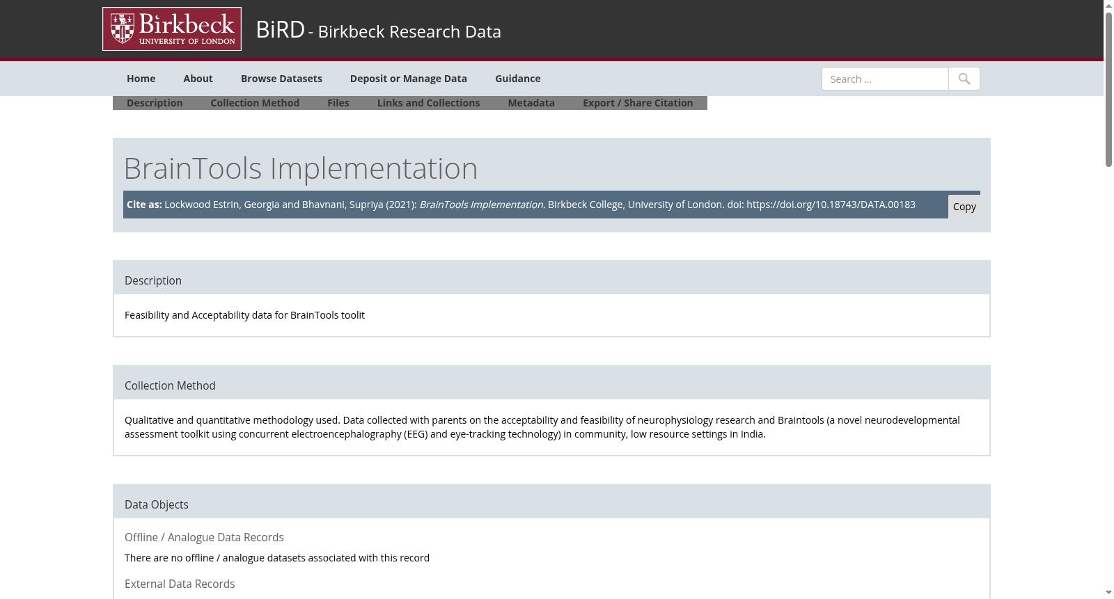 BrainTools Implementation 数据集图片