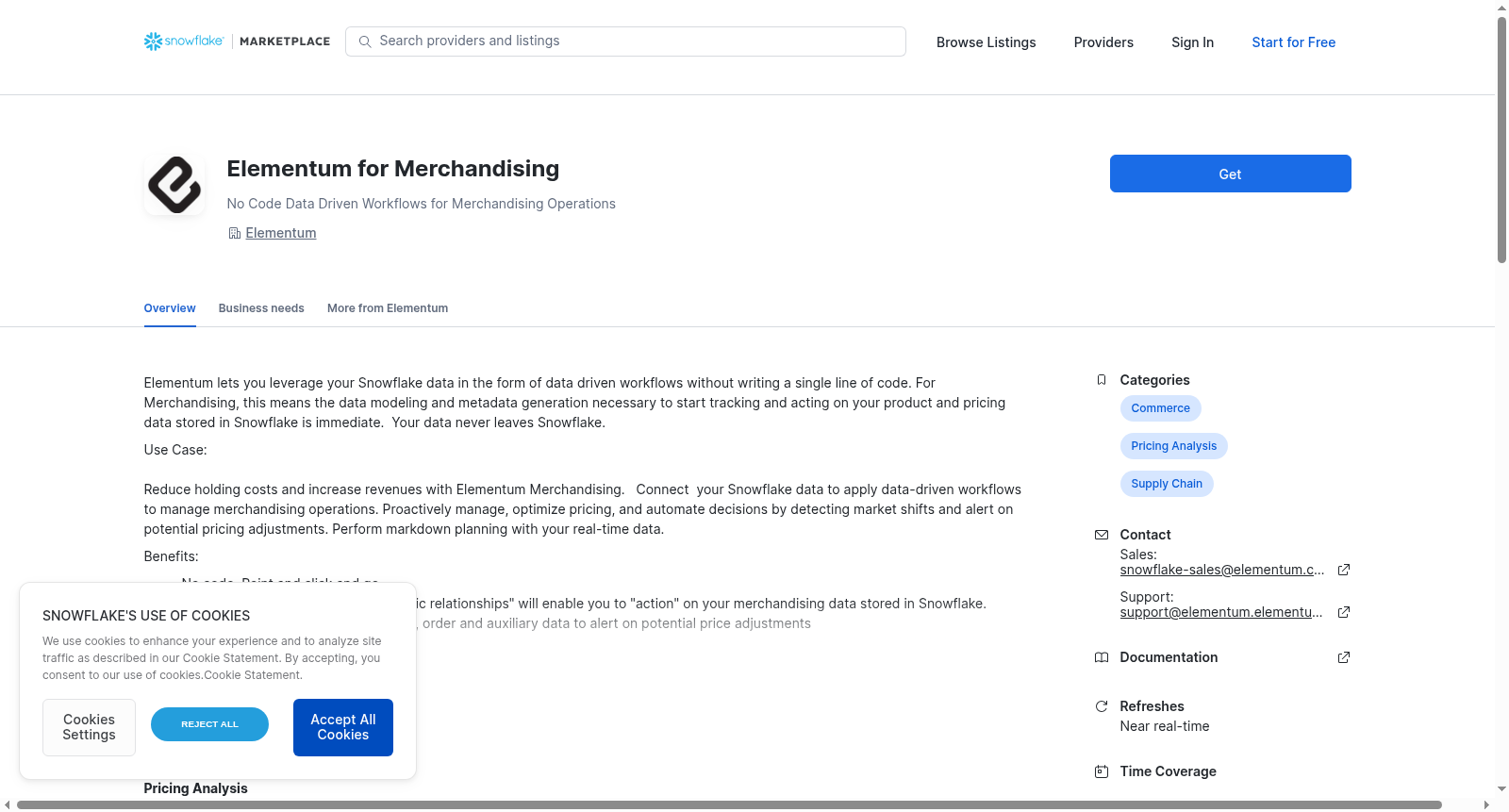 Elementum for Merchandising 数据集图片