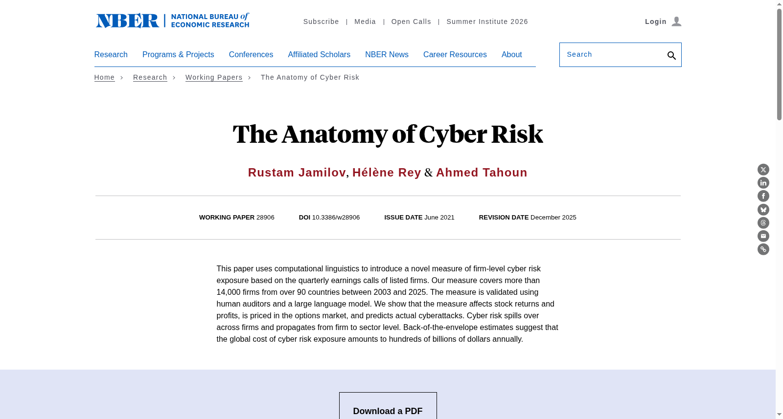 The Anatomy of Cyber Risk 数据集图片