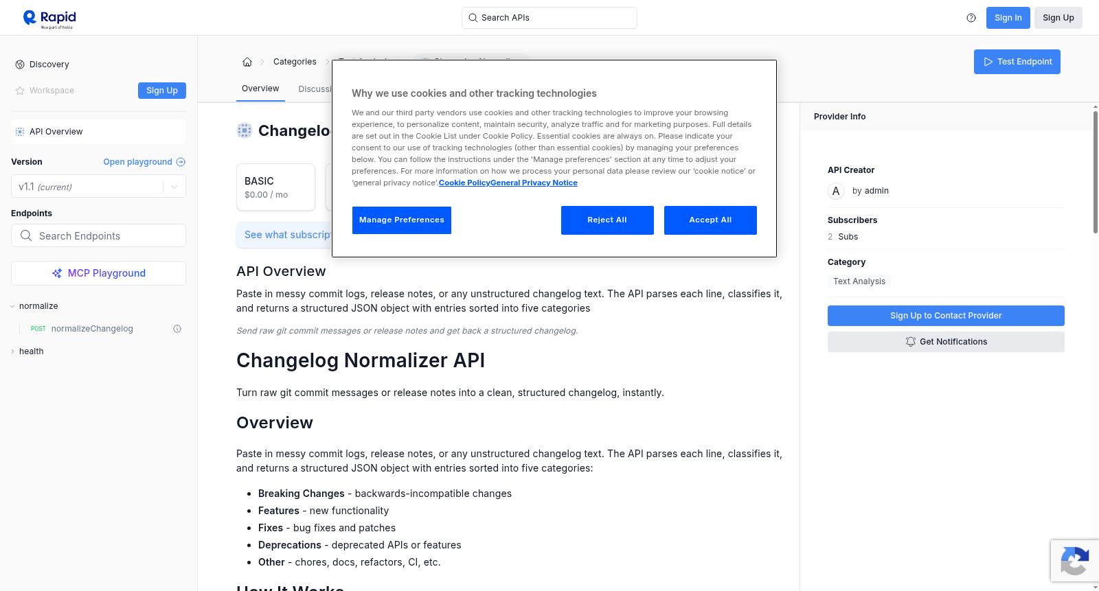 Changelog Normalizer 数据集图片