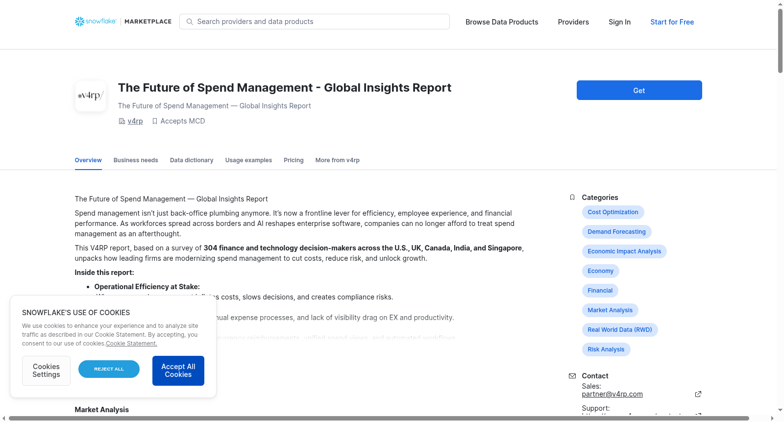 The Future of Spend Management - Global Insights Report 数据集图片