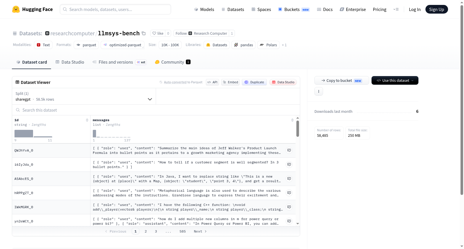 researchcomputer/llmsys-bench 数据集图片
