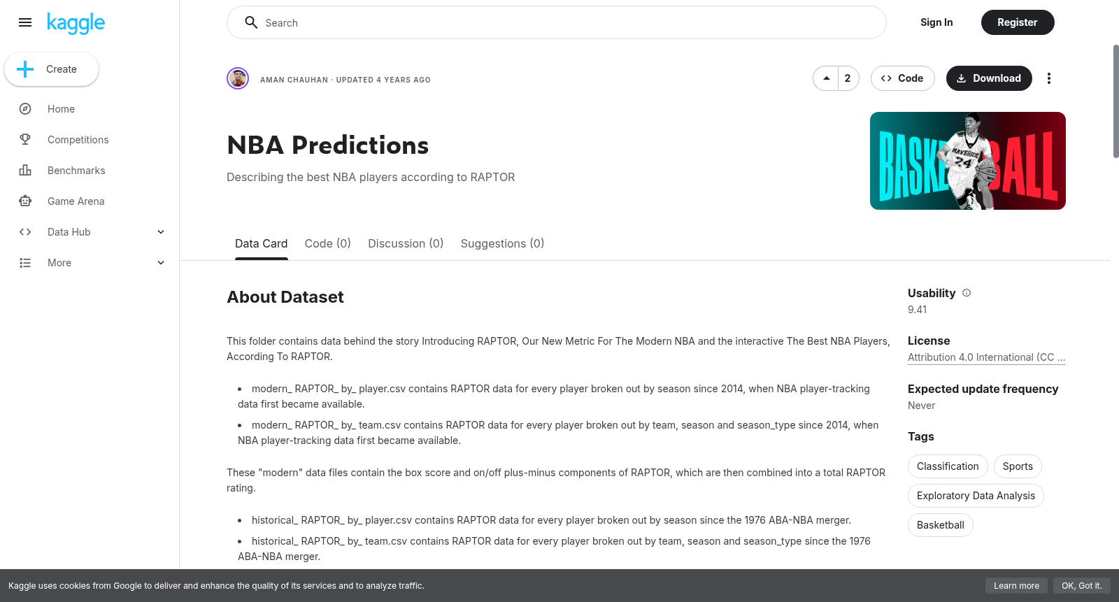 NBA Predictions 数据集图片