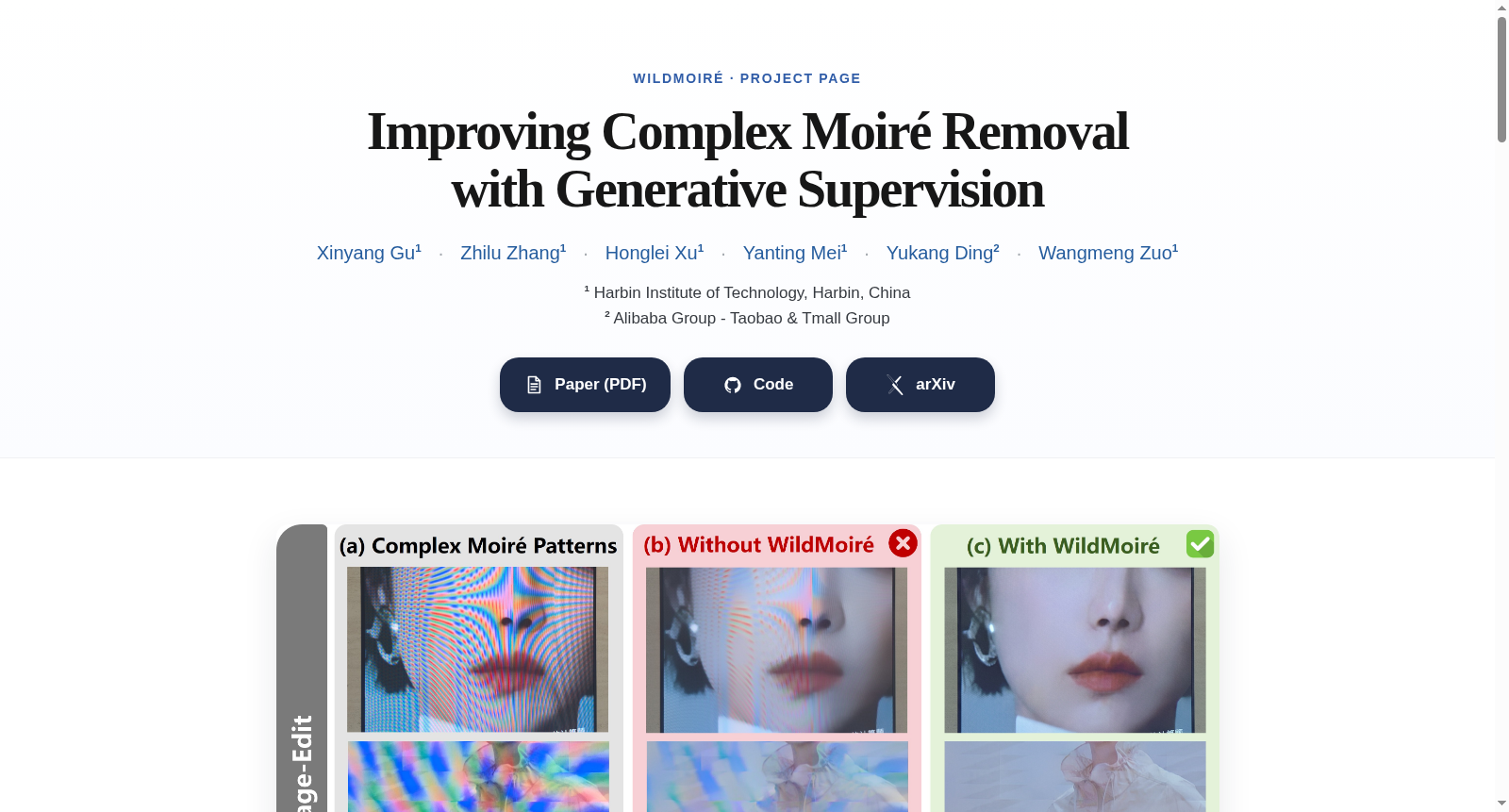 WildMoiré 数据集图片