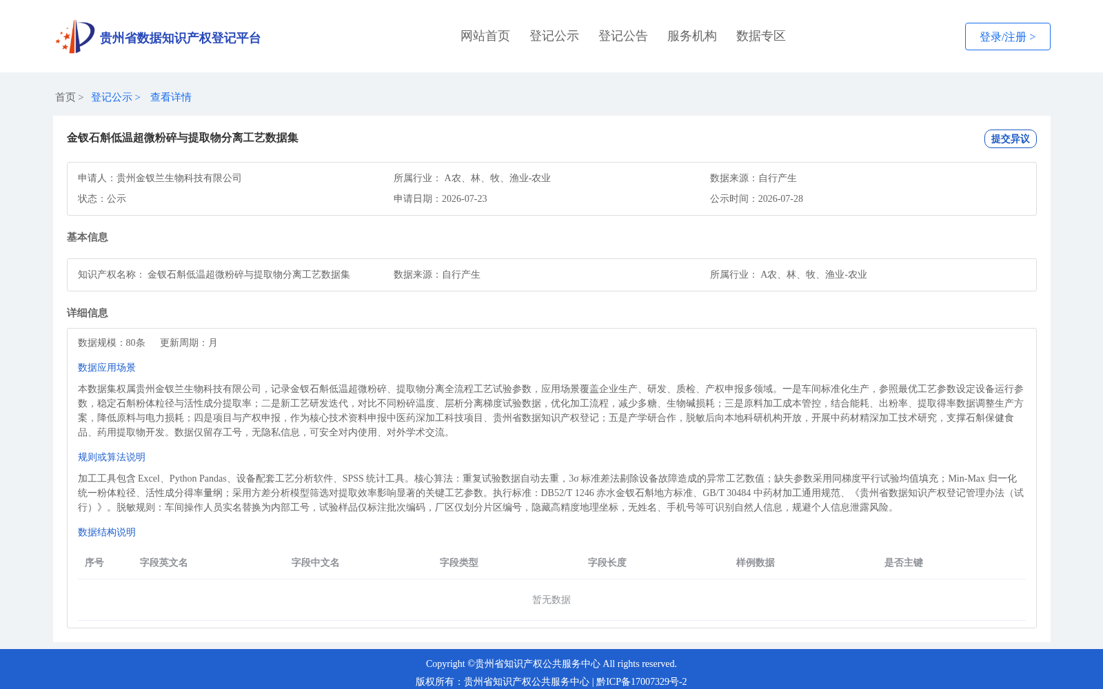 金钗石斛低温超微粉碎与提取物分离工艺数据集 数据集图片