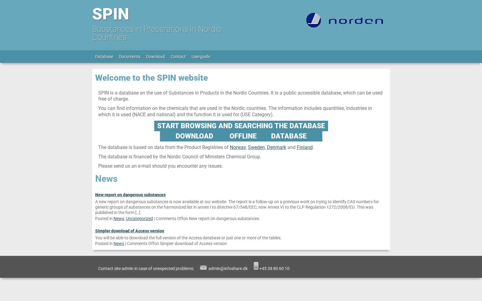 Substances in Preparations In the Nordic countries SPIN 数据集图片