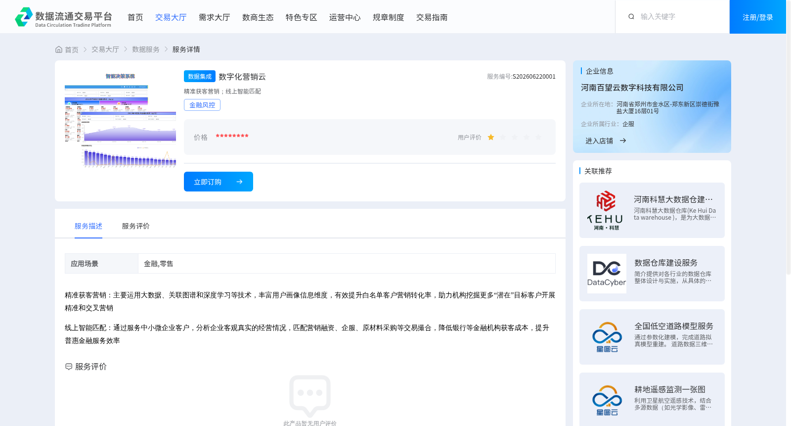 数字化营销云 数据集图片