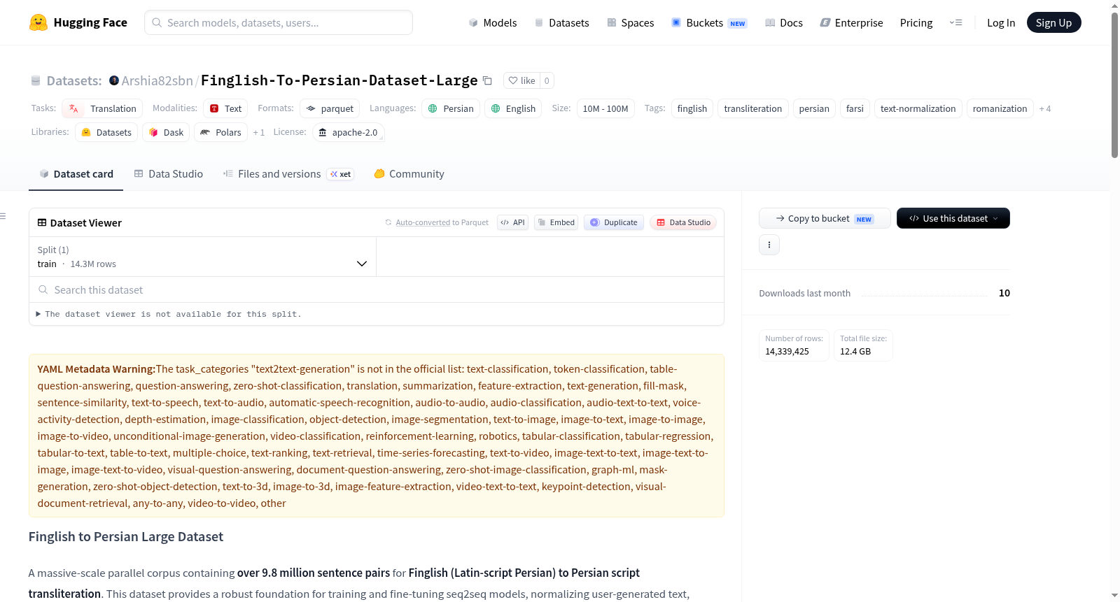 Finglish-To-Persian-Dataset-Large 数据集图片