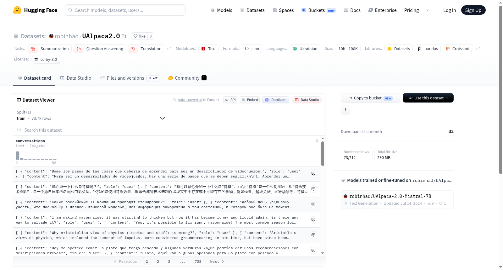 robinhad/UAlpaca2.0 数据集图片