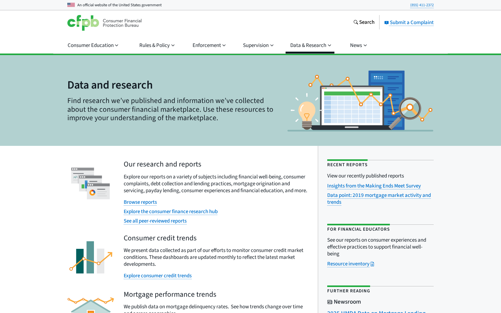 Consumer Financial Protection Bureau 数据集图片