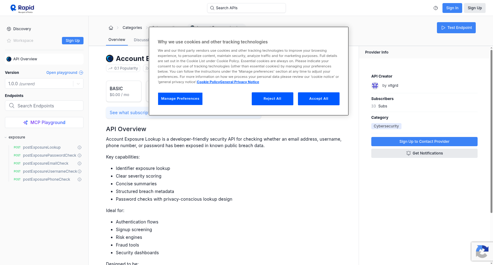 Account Exposure Lookup 数据集图片