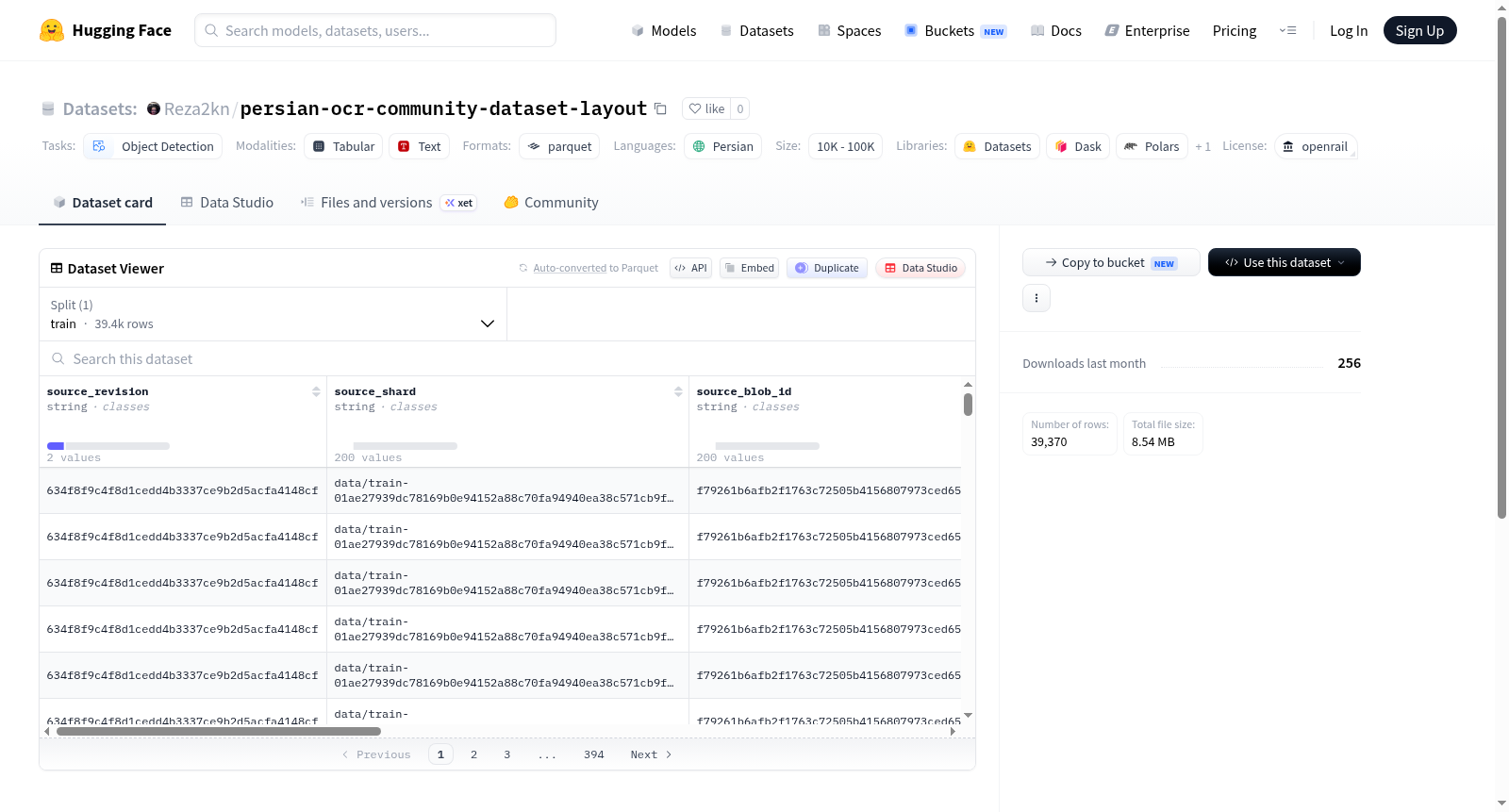 persian-ocr-community-dataset-layout 数据集图片