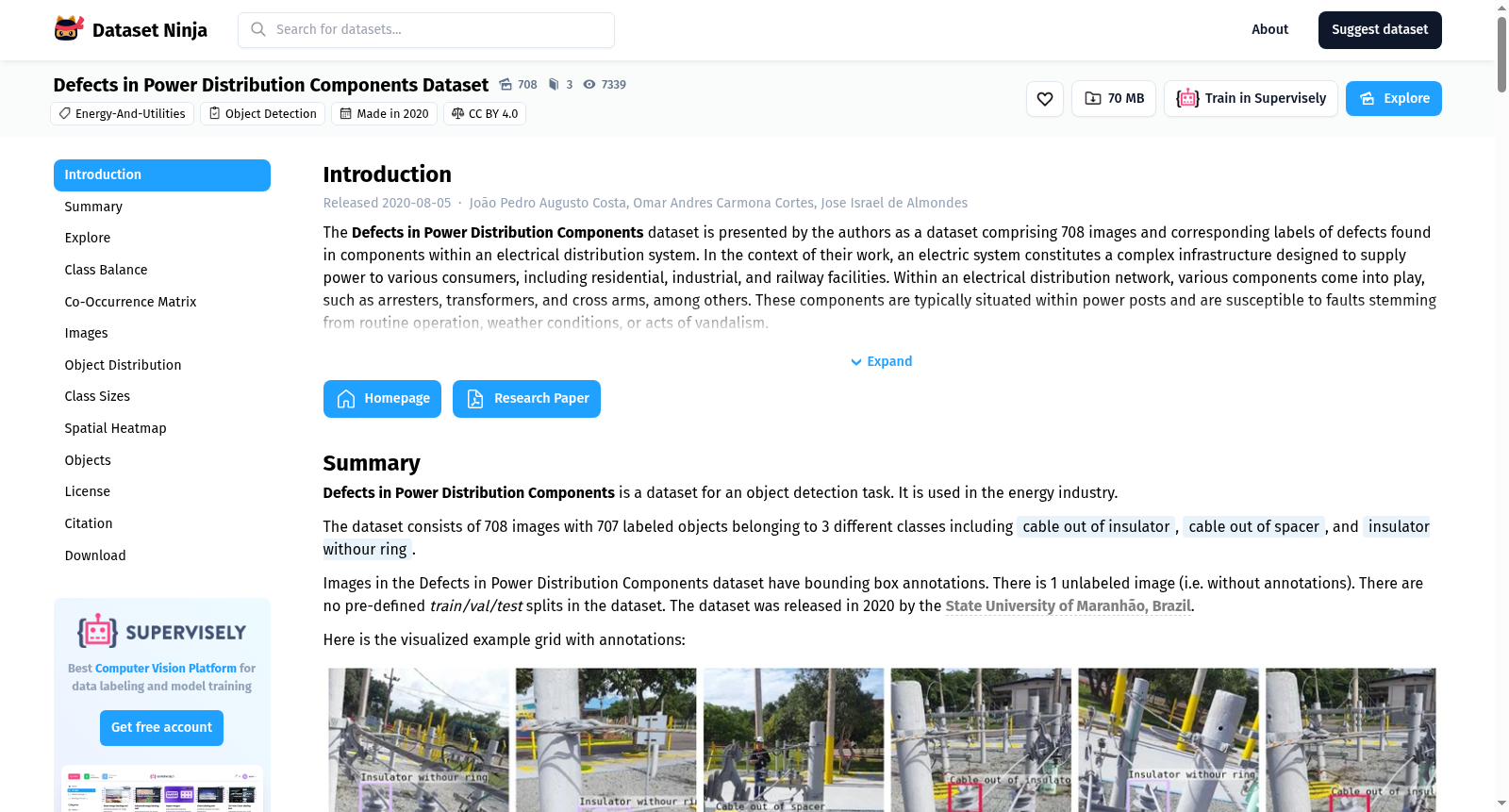 Defects in Power Distribution Components Dataset 数据集图片