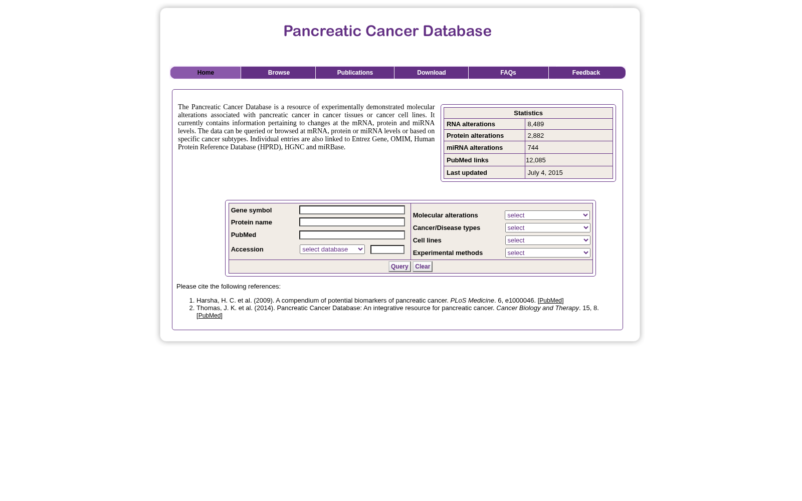 Pancreatic Cancer Database 数据集图片
