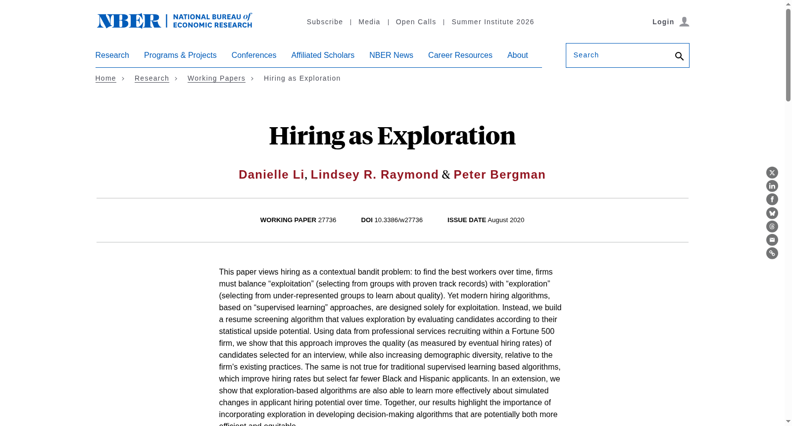 Hiring as Exploration 数据集图片