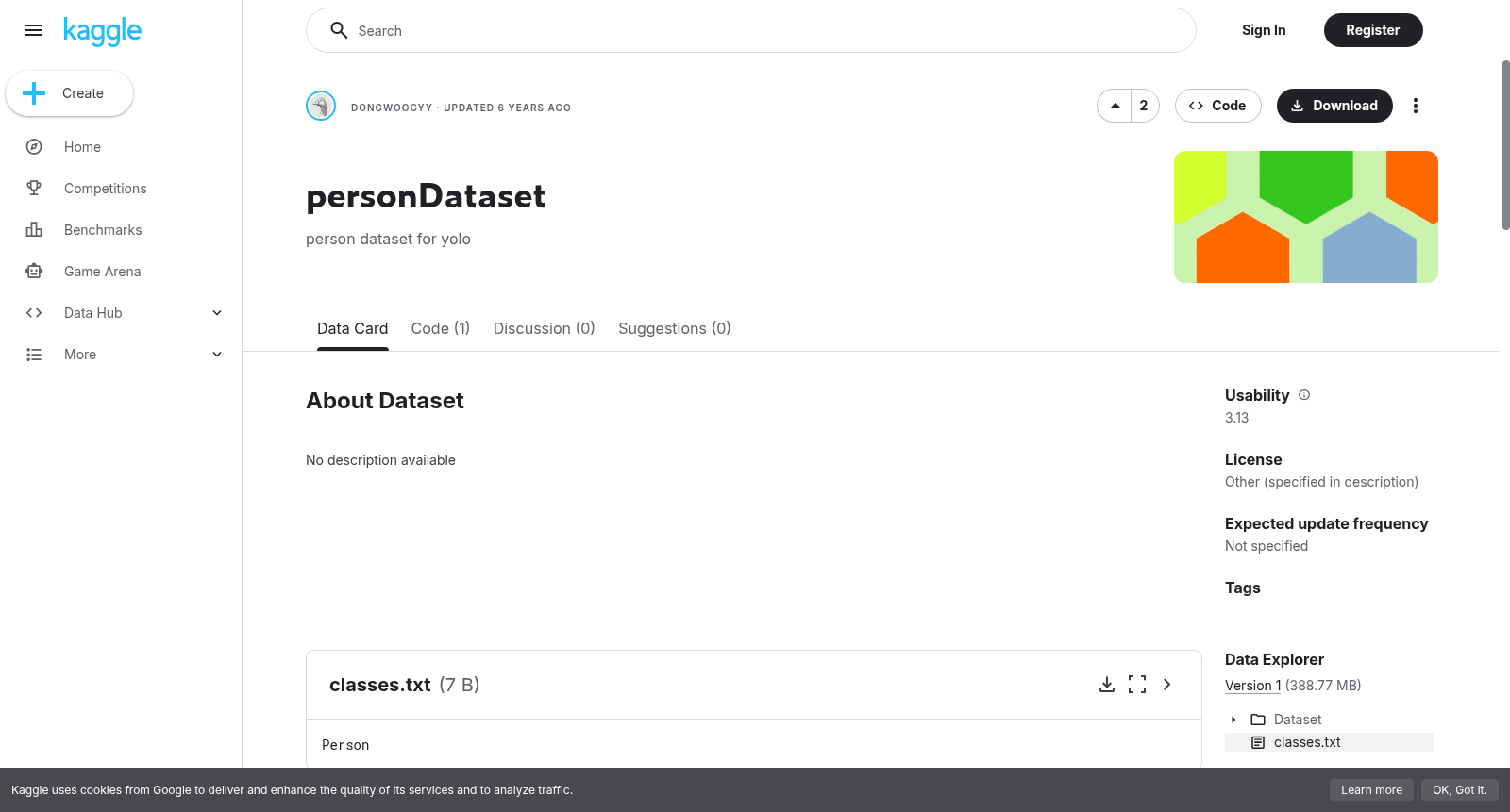 personDataset 数据集图片