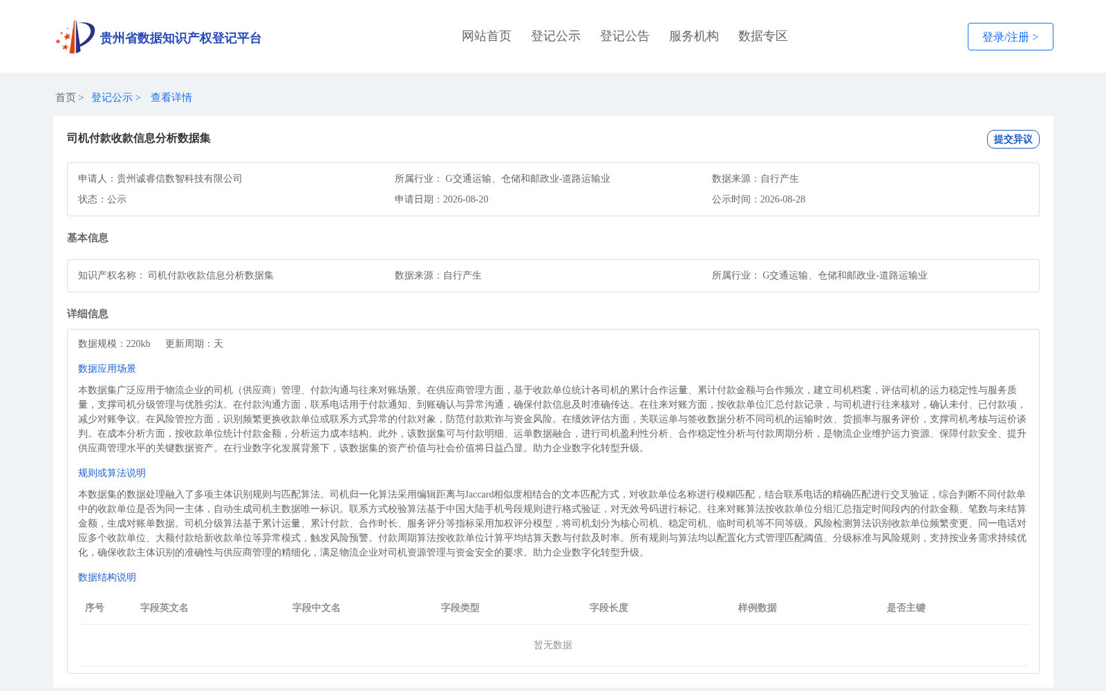 司机付款收款信息分析数据集 数据集图片