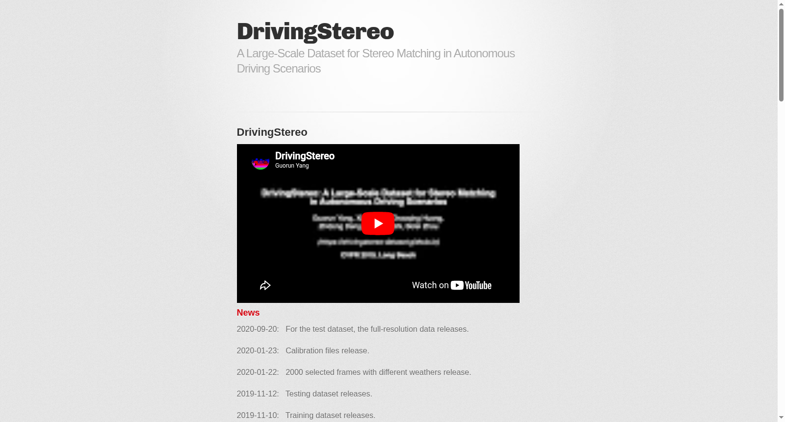 DrivingStereo 数据集图片
