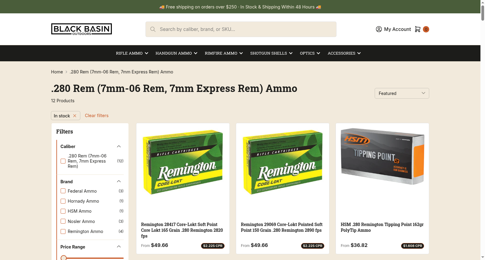 .280 Remington Recoil Energy Comparison 数据集图片