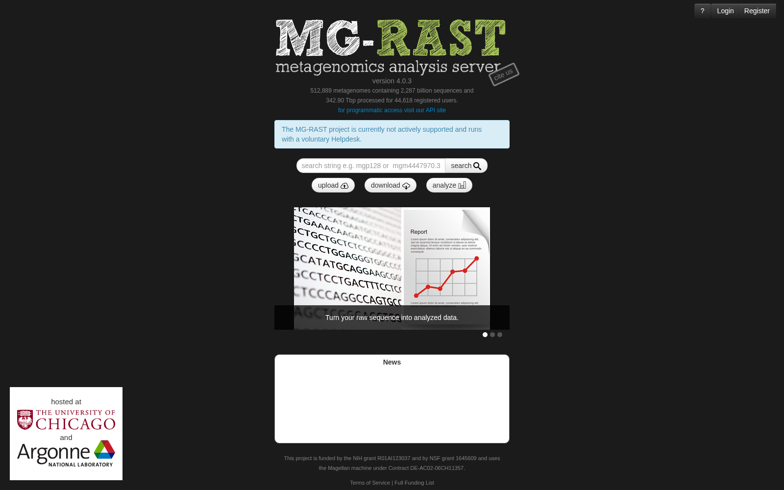 MG-RAST 数据集图片
