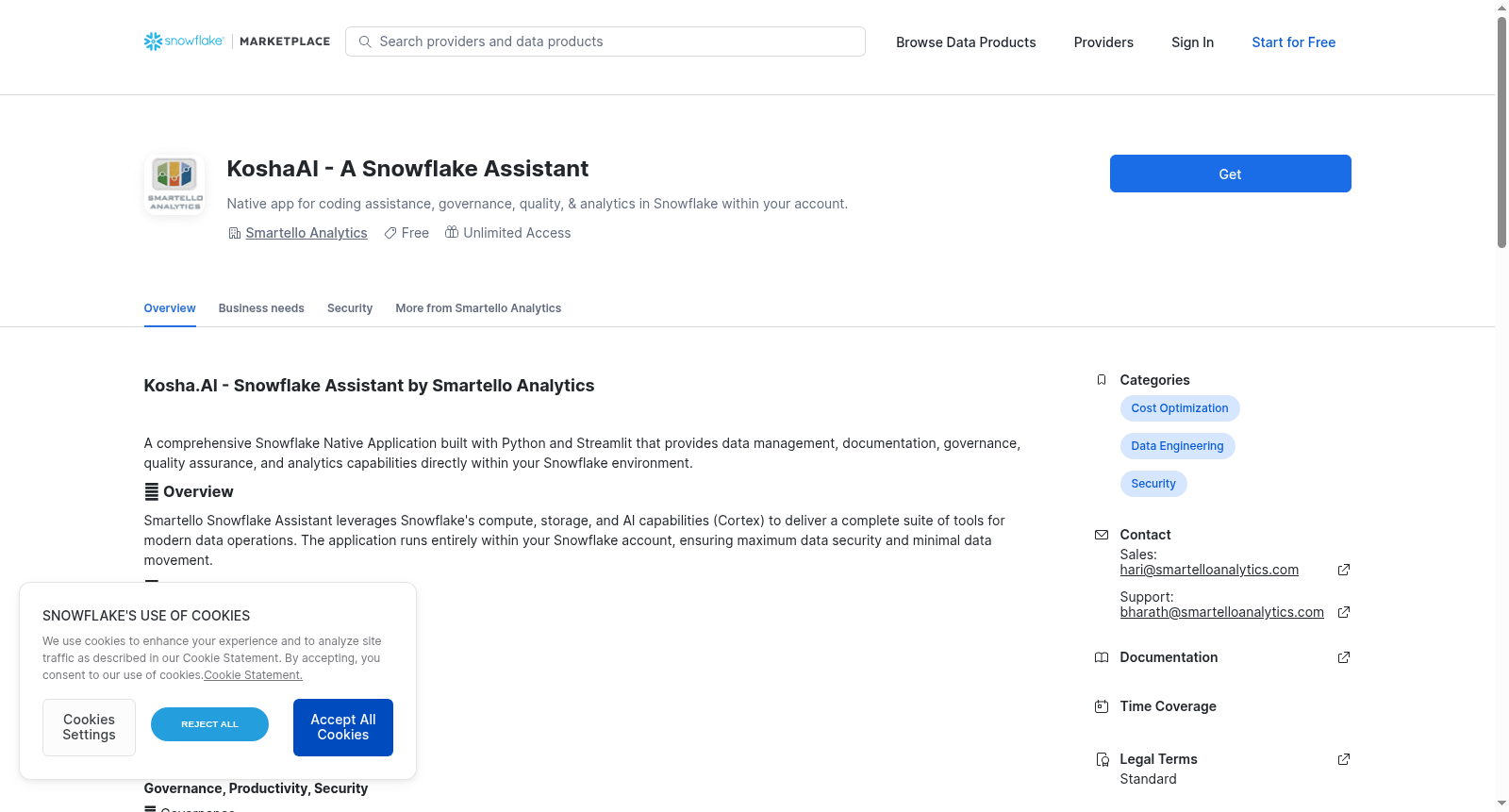 KoshaAI - A Snowflake Assistant 数据集图片