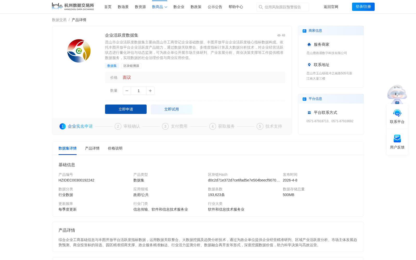 企业活跃度数据集 数据集图片