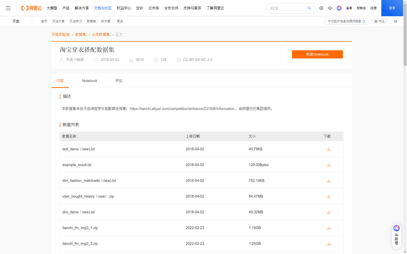 淘宝穿衣搭配数据集 数据集图片