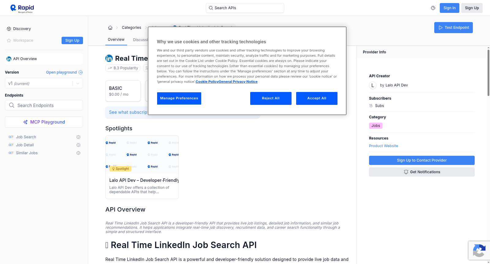 Real Time LinkedIn Job Search 数据集图片