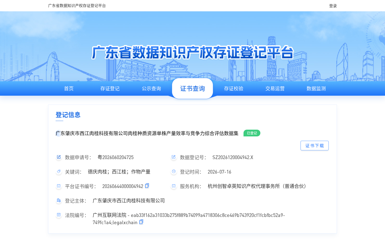 广东肇庆市西江肉桂科技有限公司肉桂种质资源单株产量效率与竞争力综合评估数据集 数据集图片