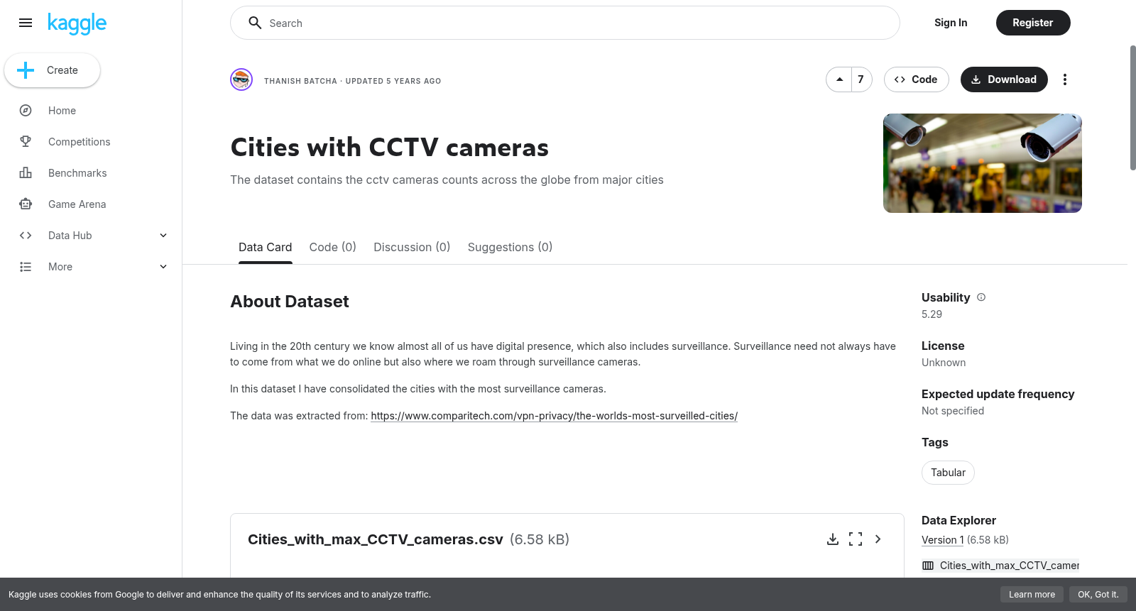 Cities with CCTV cameras 数据集图片
