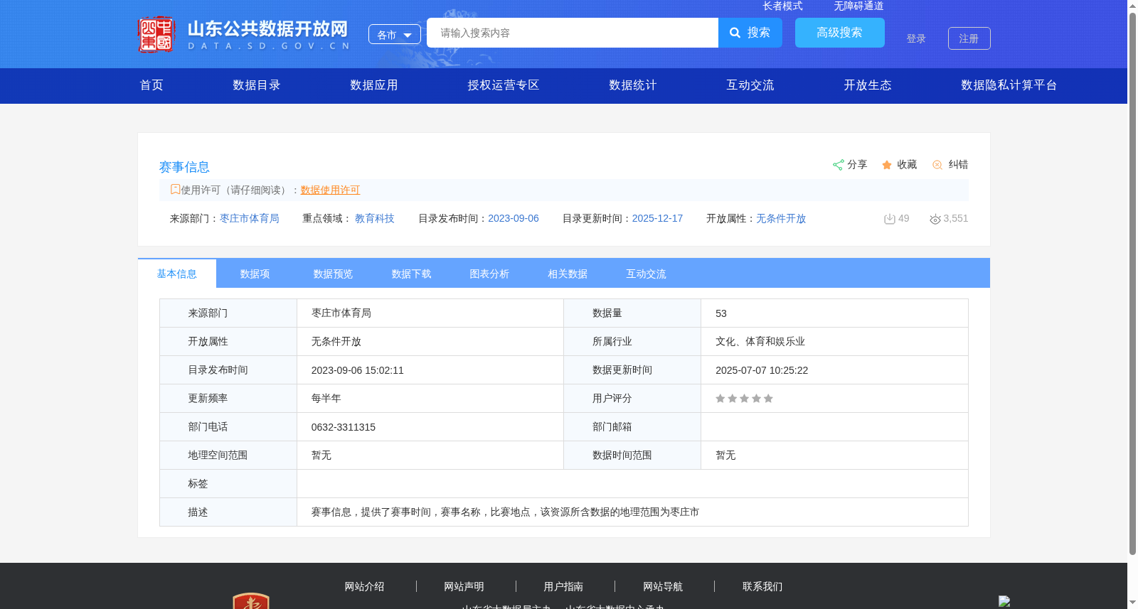 赛事信息 数据集图片