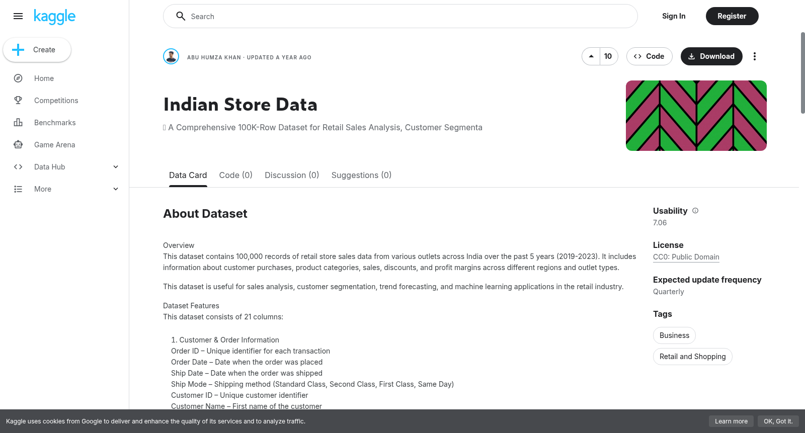 Indian Store Data 数据集图片