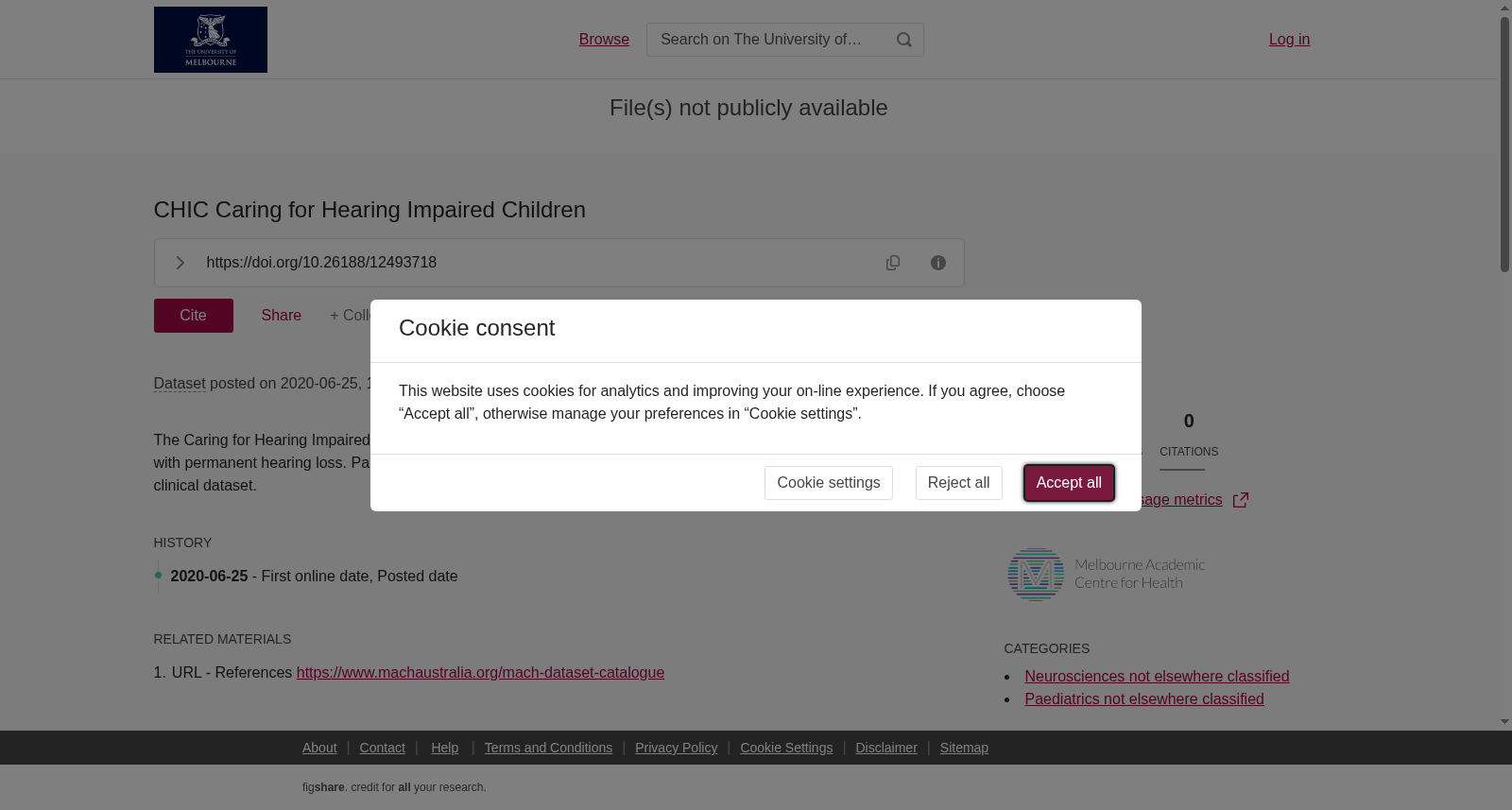 CHIC Caring for Hearing Impaired Children 数据集图片