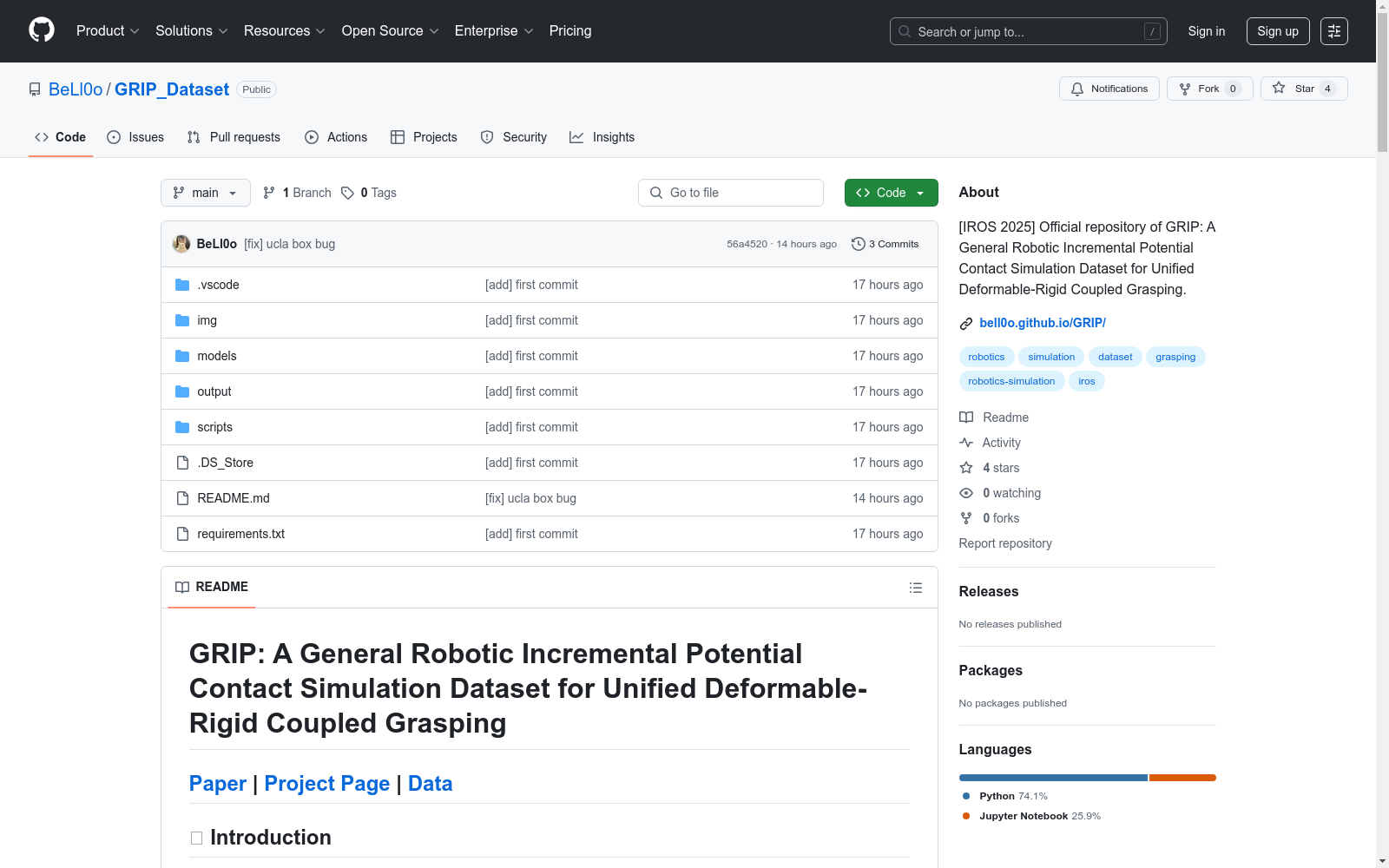 GRIP: A General Robotic Incremental Potential Contact Simulation Dataset for Unified Deformable-Rigid Coupled Grasping 数据集图片