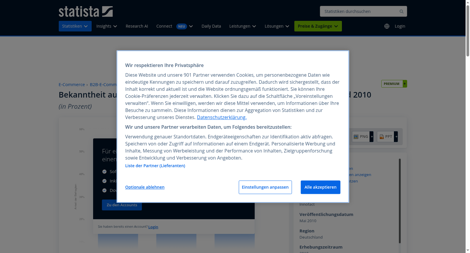 Couponing - Bekanntheit ausgewählter Anbieter 数据集图片