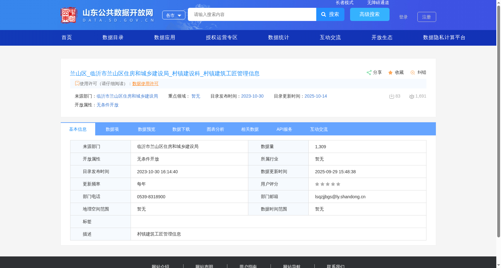 兰山区_临沂市兰山区住房和城乡建设局_村镇建设科_村镇建筑工匠管理信息 数据集图片