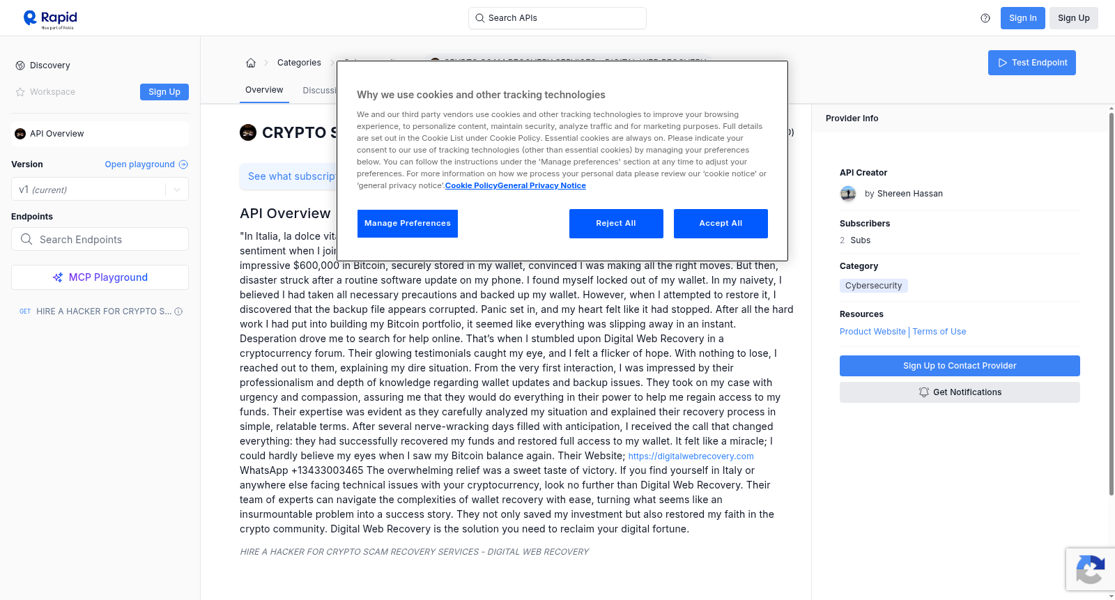 CRYPTO SCAM RECOVERY SERVICES - DIGITAL WEB RECOVERY 数据集图片