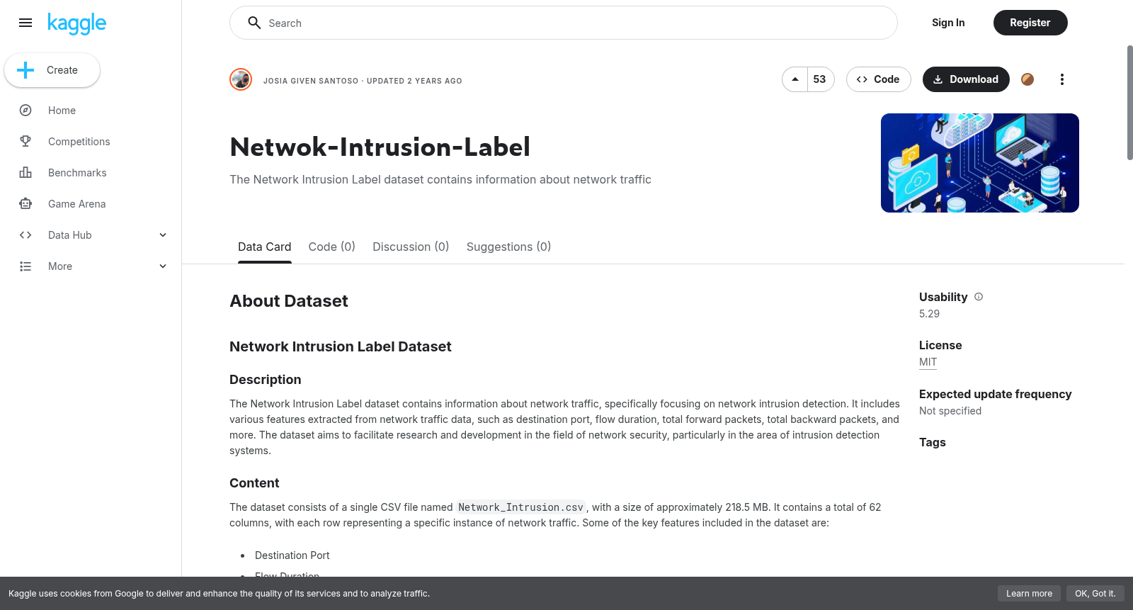 Netwok-Intrusion-Label 数据集图片