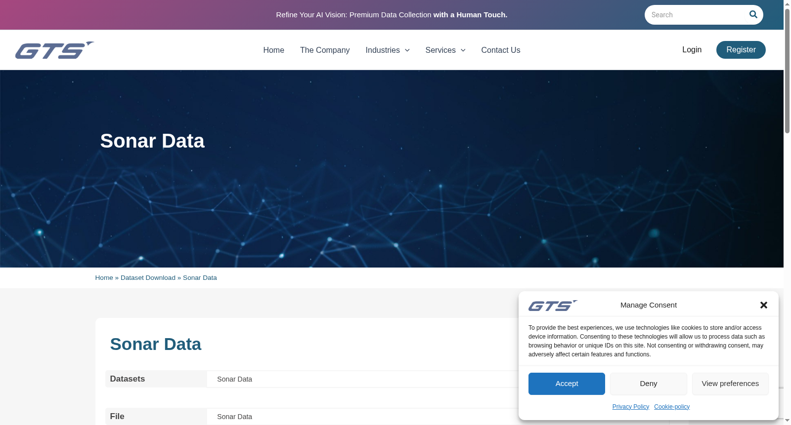 Sonar Data 数据集图片