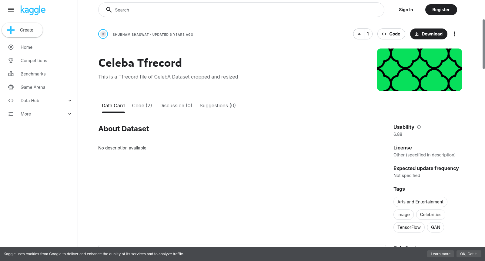 Celeba Tfrecord 数据集图片