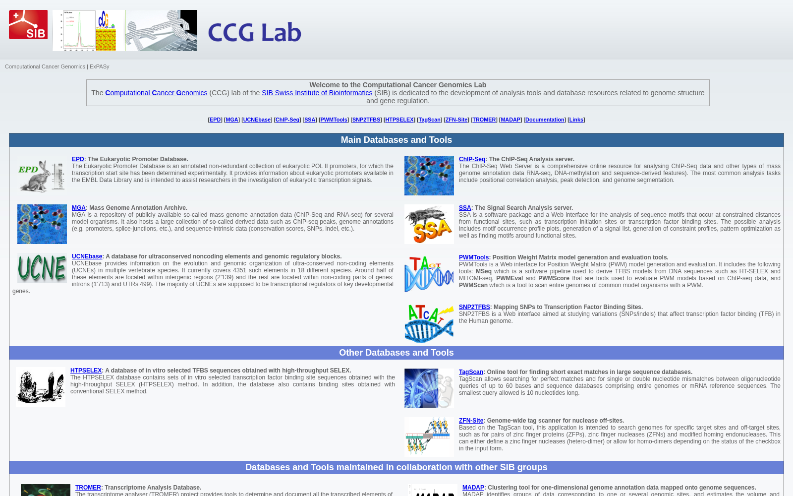 Eukaryotic Promoter Database 数据集图片