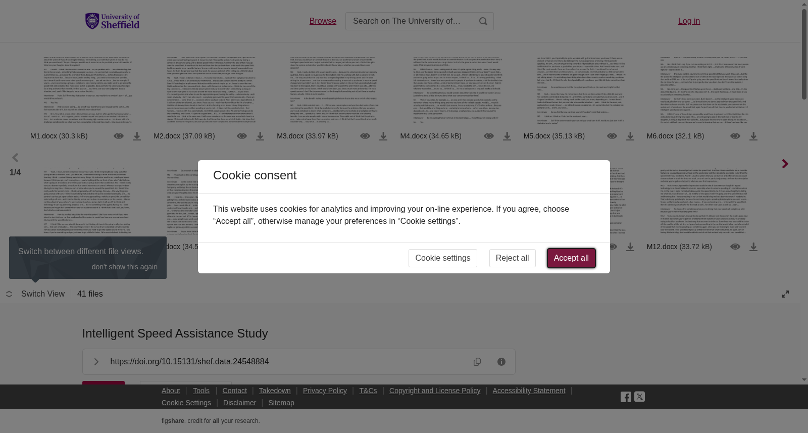 Intelligent Speed Assistance Study 数据集图片