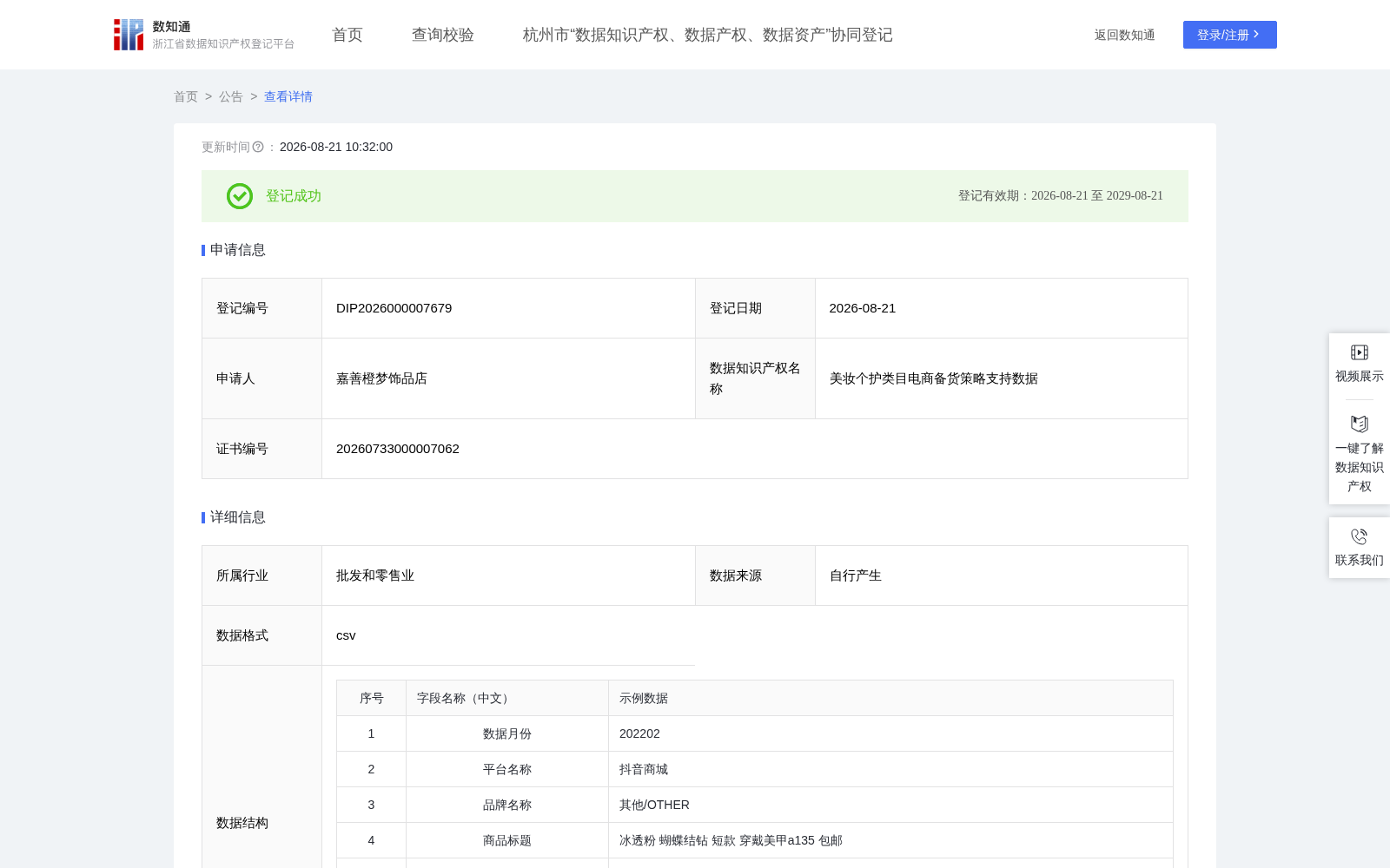美妆个护类目电商备货策略支持数据 数据集图片