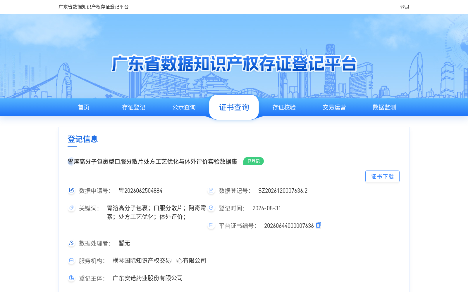 胃溶高分子包裹型口服分散片处方工艺优化与体外评价实验数据集 数据集图片