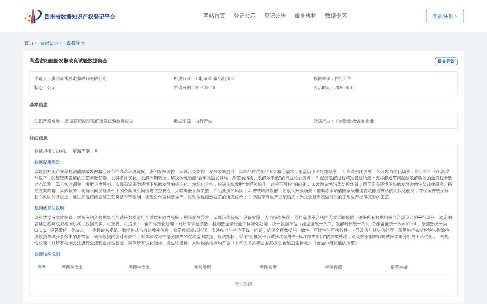 高温密闭醋醅发酵改良试验数据集合 数据集图片