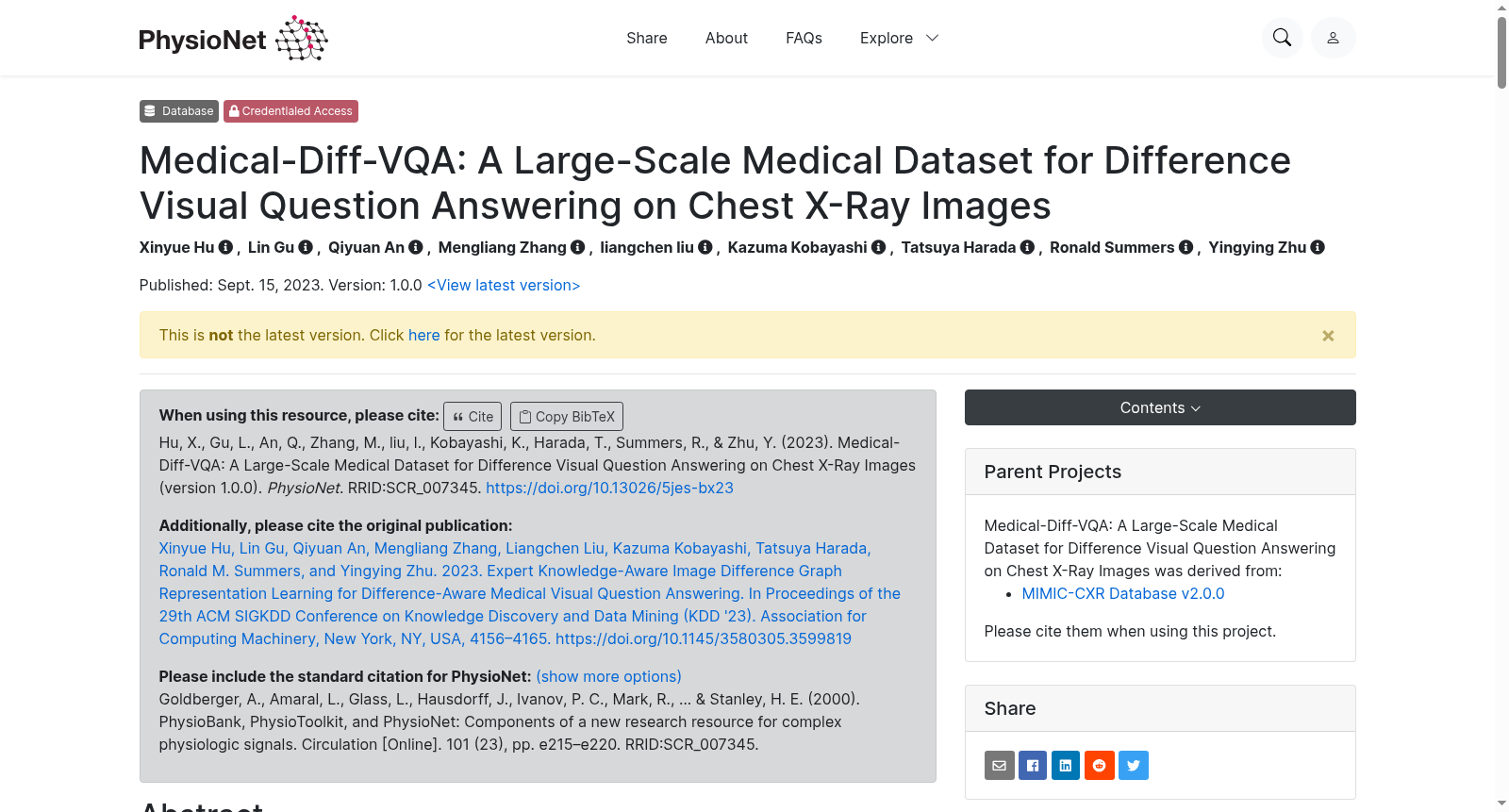 Medical-Diff-VQA: A Large-Scale Medical Dataset for Difference Visual…