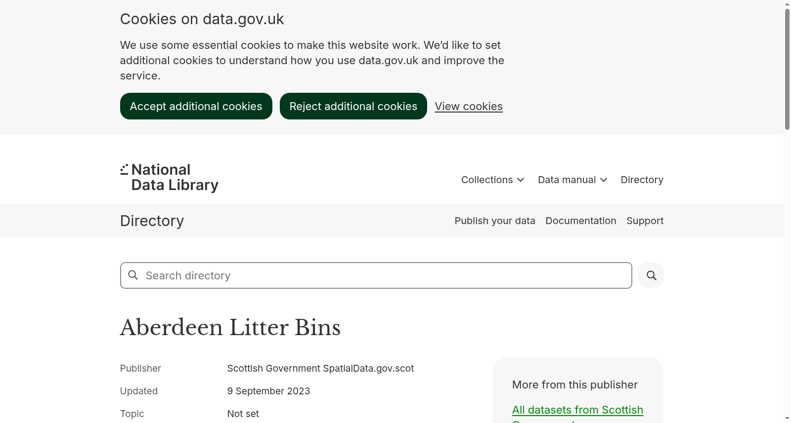 Aberdeen Litter Bins 数据集图片