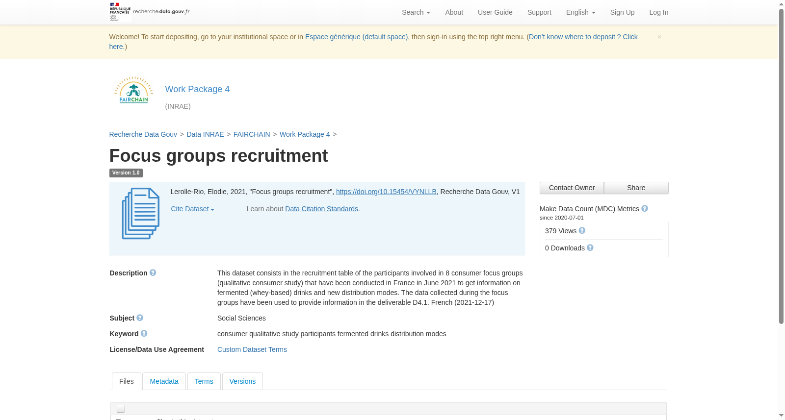 Focus groups recruitment 数据集图片